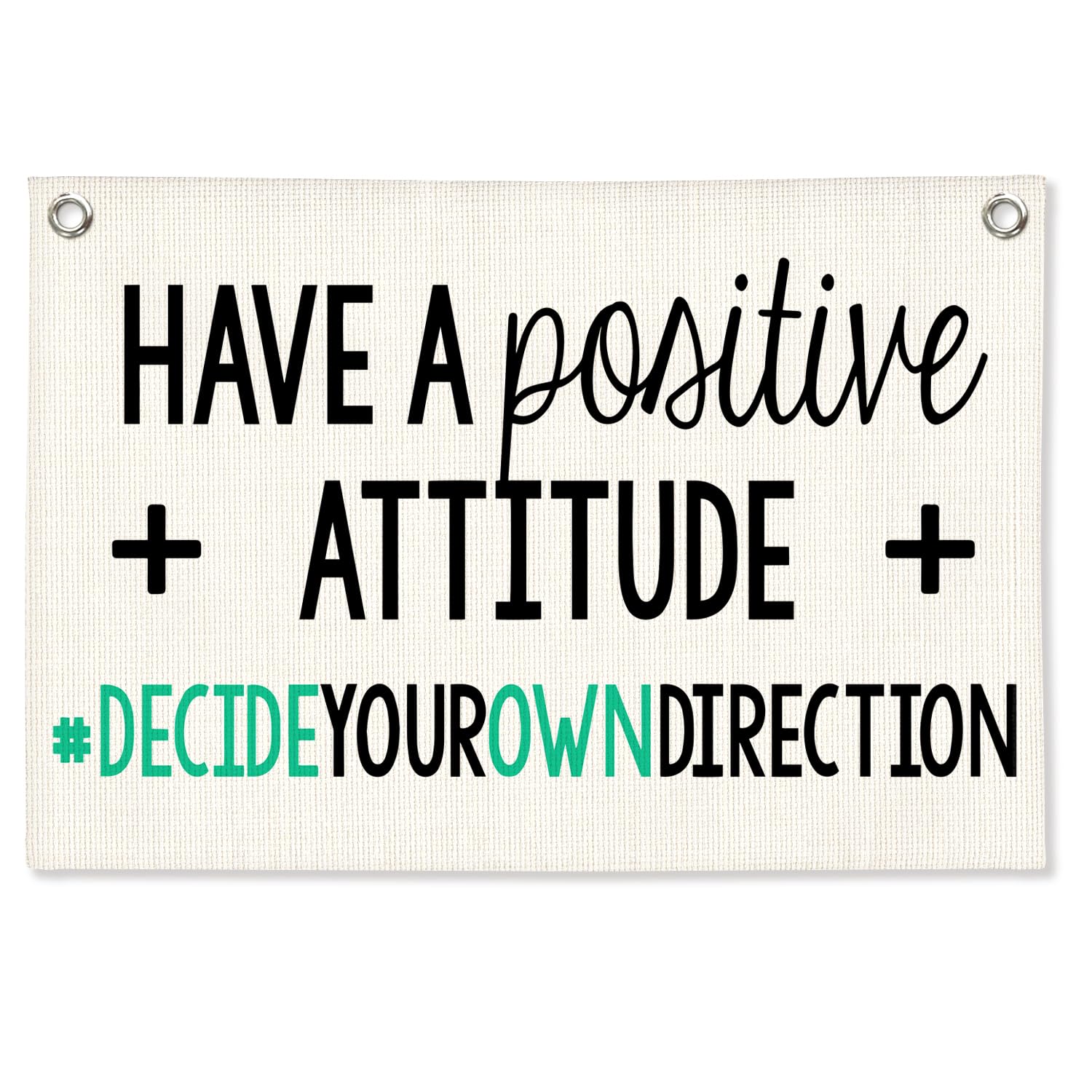 Motivational Linen Canvas Banner,Positive Affirmations Wall Hanging Flag,In A World Where You Can Be Anything Be Kind Wall Decor, Boho Classroom Therapy Office Decor, Kids Room Wall Art,20x30