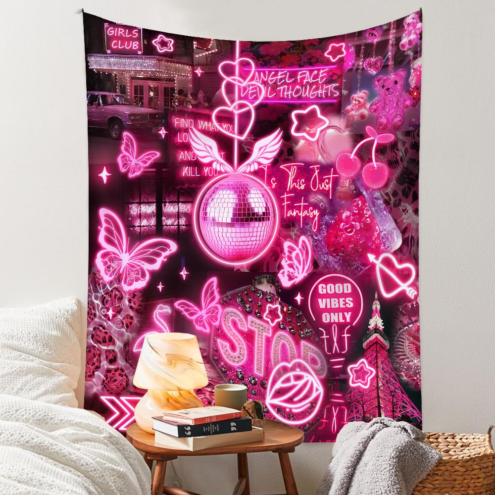 Vintage Flowers Tapestry 48”x36”, Long Vertical Wall Hanging Reference Illustrative Botanical Tapestries for Bedroom Aesthetic Floral Tapistry Botanical Plants Tapestry Wall Hanging Cute Bedroom Decor