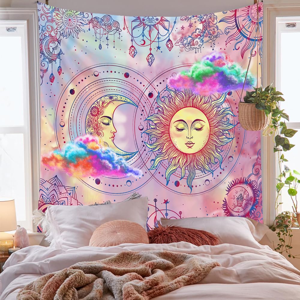 Vintage Flowers Tapestry 48”x36”, Long Vertical Wall Hanging Reference Illustrative Botanical Tapestries for Bedroom Aesthetic Floral Tapistry Botanical Plants Tapestry Wall Hanging Cute Bedroom Decor