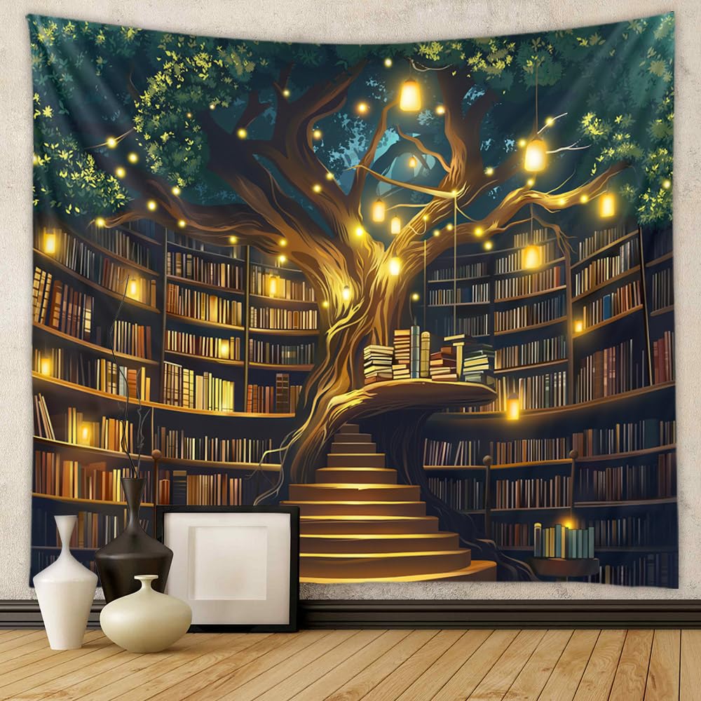 Vintage Flowers Tapestry 48”x36”, Long Vertical Wall Hanging Reference Illustrative Botanical Tapestries for Bedroom Aesthetic Floral Tapistry Botanical Plants Tapestry Wall Hanging Cute Bedroom Decor