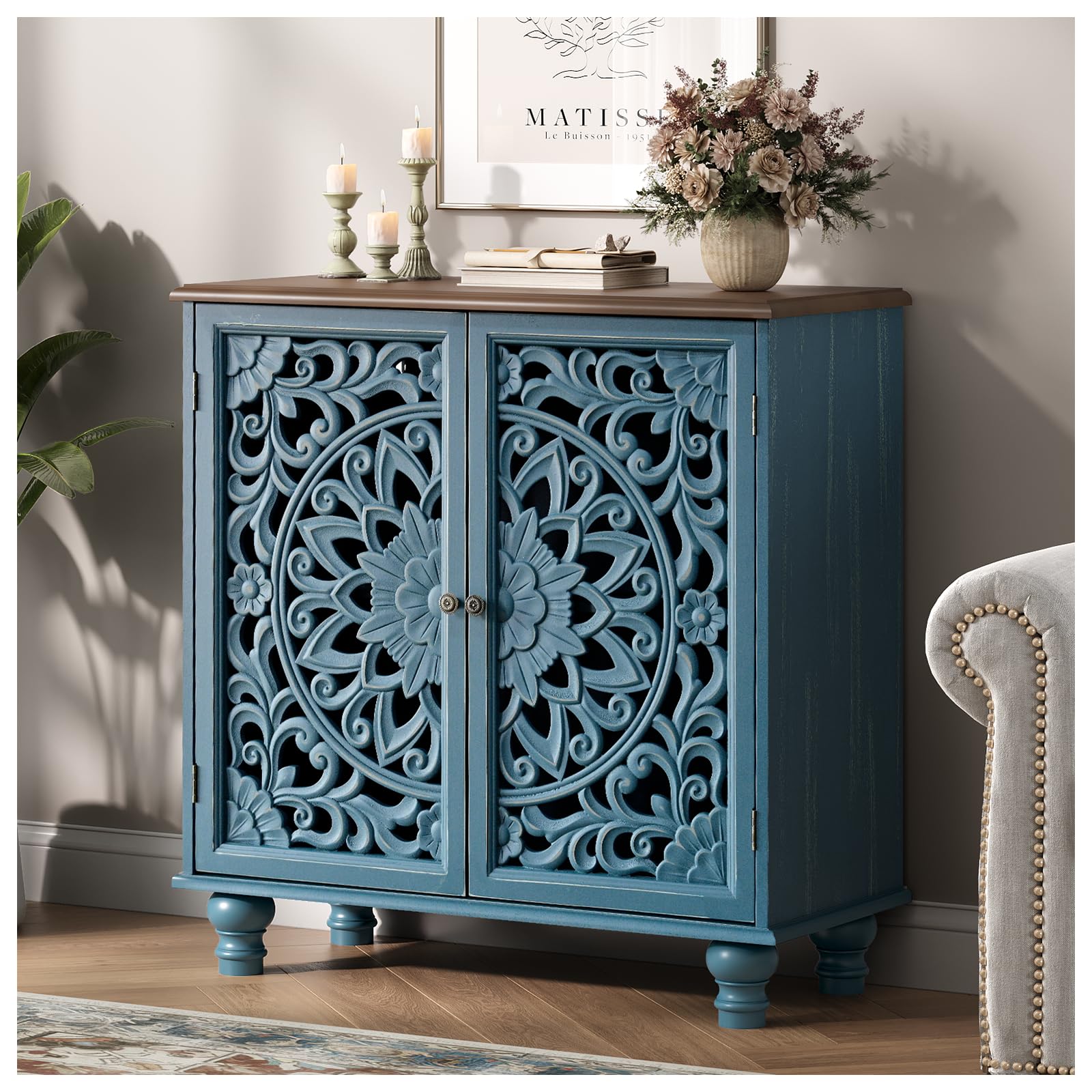 Jiansu furni,63" Sideboard Buffet Cabinet with Arched Glass Doors, Modern Black Kitchen Credenza with Storage, Heavy Duty Coffee Bar Console Table for Dining Room, Living Room, Entryway